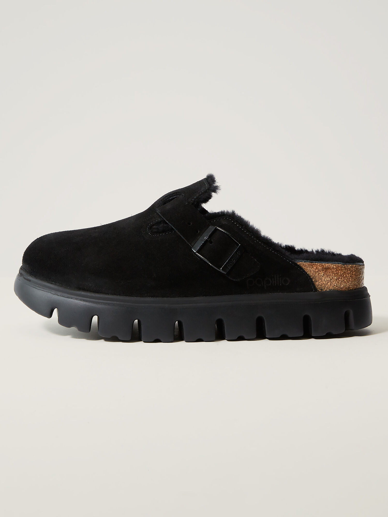 Boston Chunky Shearling Clogs, , original