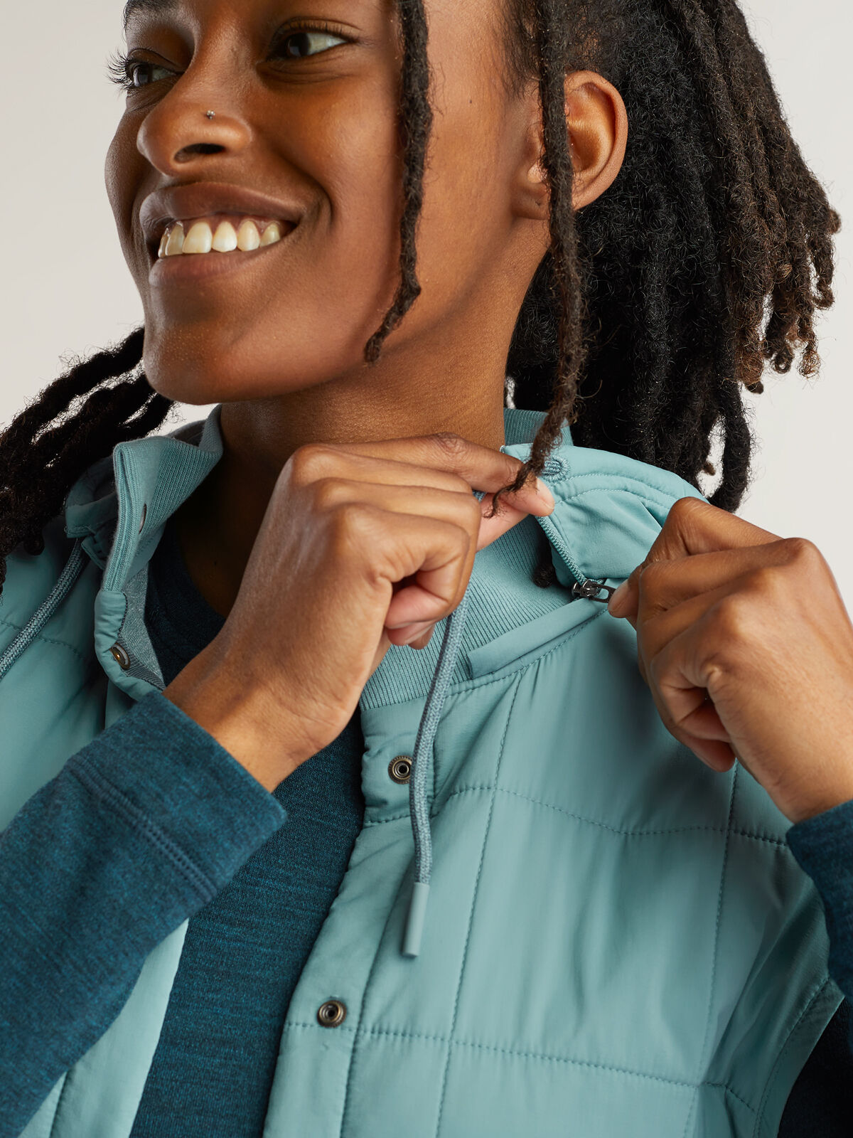 Women's Lightweight Quillted Vest: Pinyon