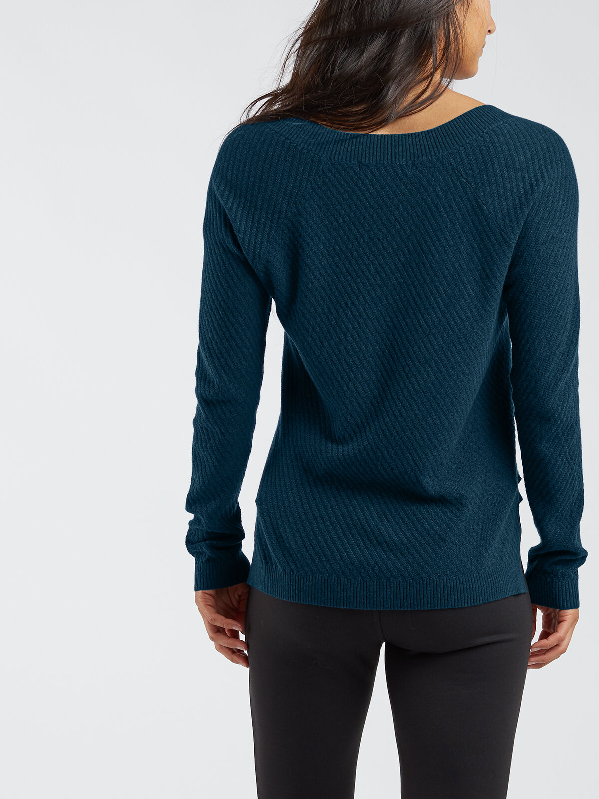 V Neck Sweater Women's 99 Textured | Title Nine