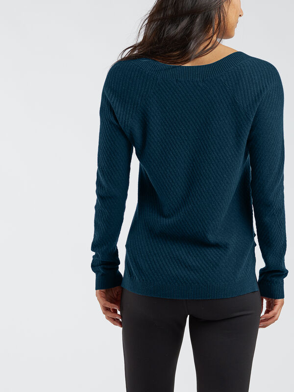 99 V Neck Sweater - Textured, , original