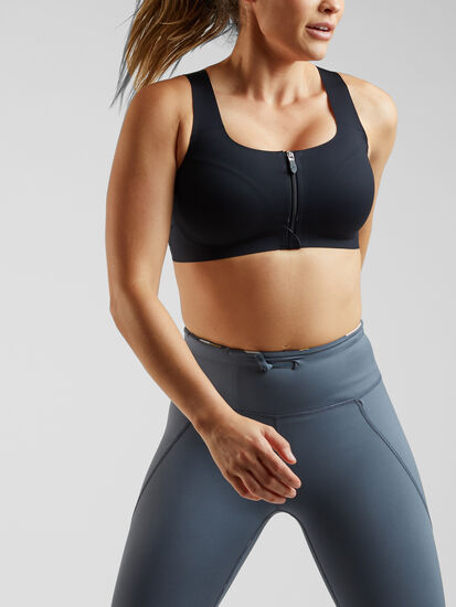 Run It All Front Close Sports Bra, , original