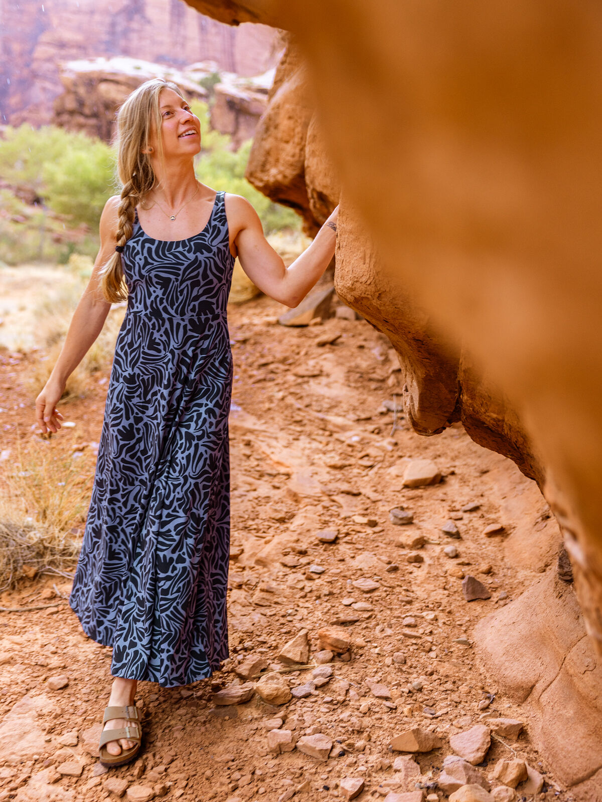 prAna Liberty Women's Built-In Bra Maxi Dress | Title Nine