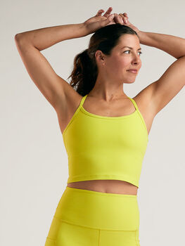 Spacedye Cropped Cami Bra Top