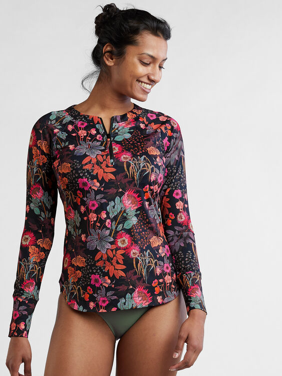 Sunbuster Long Sleeve 1/4 Zip Pullover - Amazonia, , original