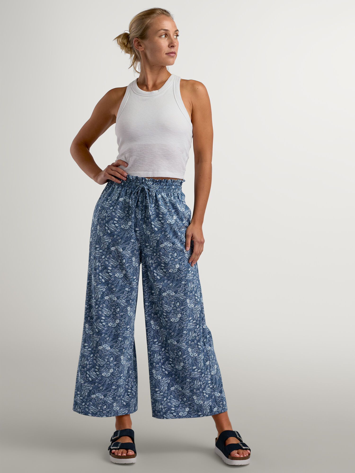 Crusher Wide Leg Pants, , original