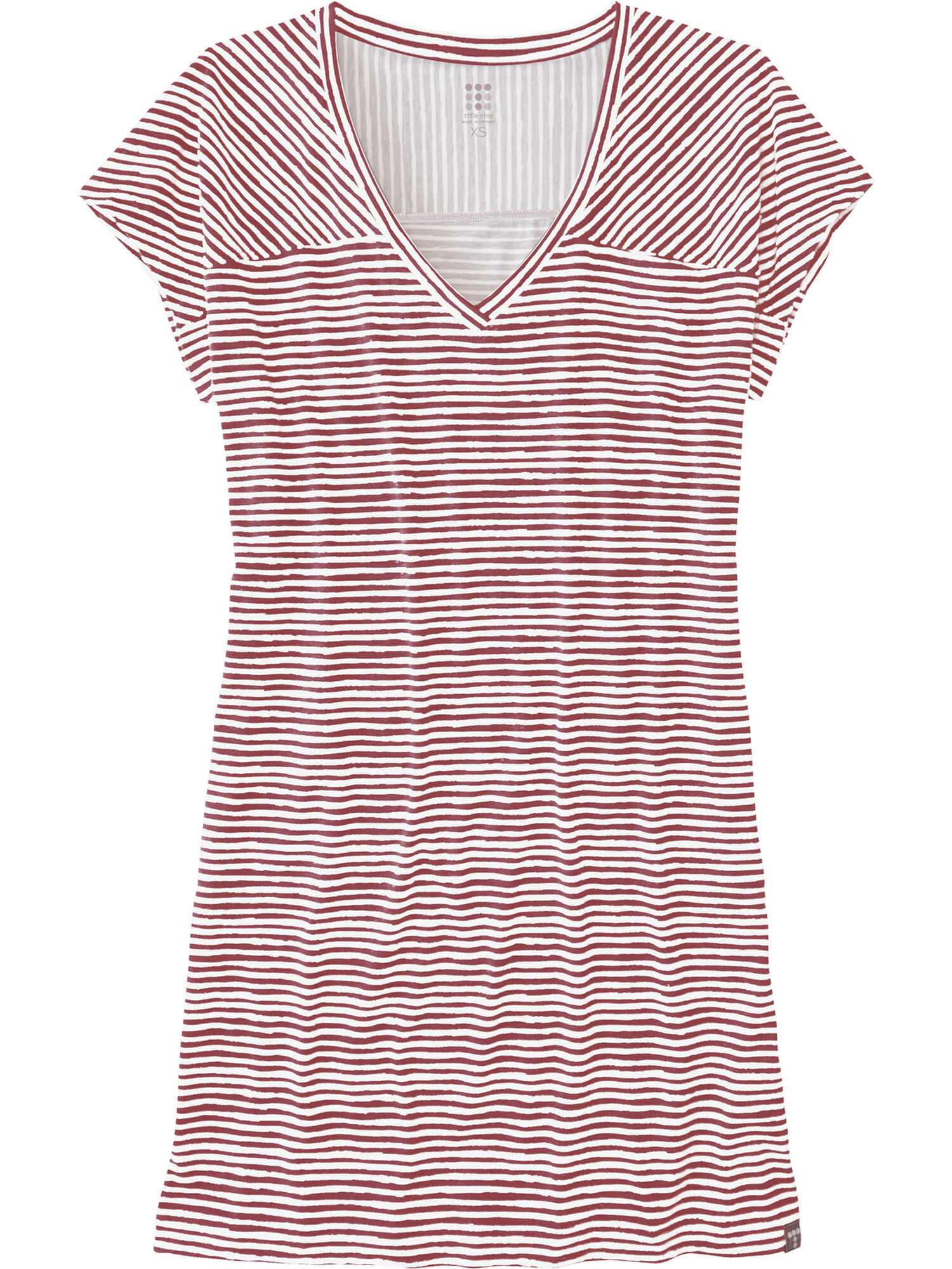 Hiolani V Neck Dress - Painted Stripe, , original