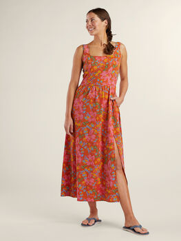 Crusher Column Midi Dress