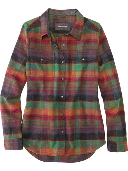 Recycled Lumberjill Shirt Jacket: Image 1