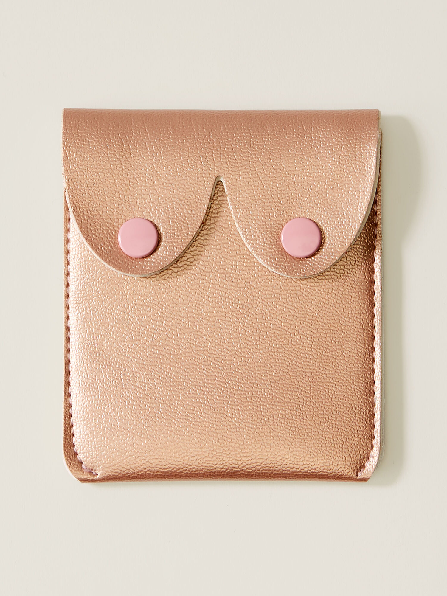 Leather Boob Purse Pouch, , original