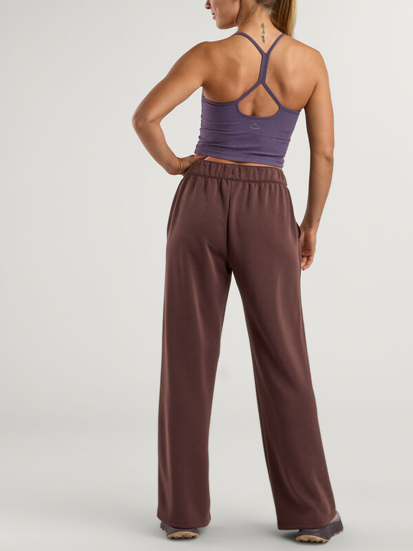 prAna Overland Wide Leg Travel Pants Tencel