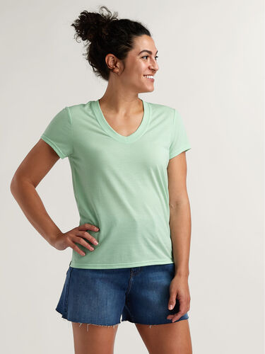 Fast Forward V Neck Tee