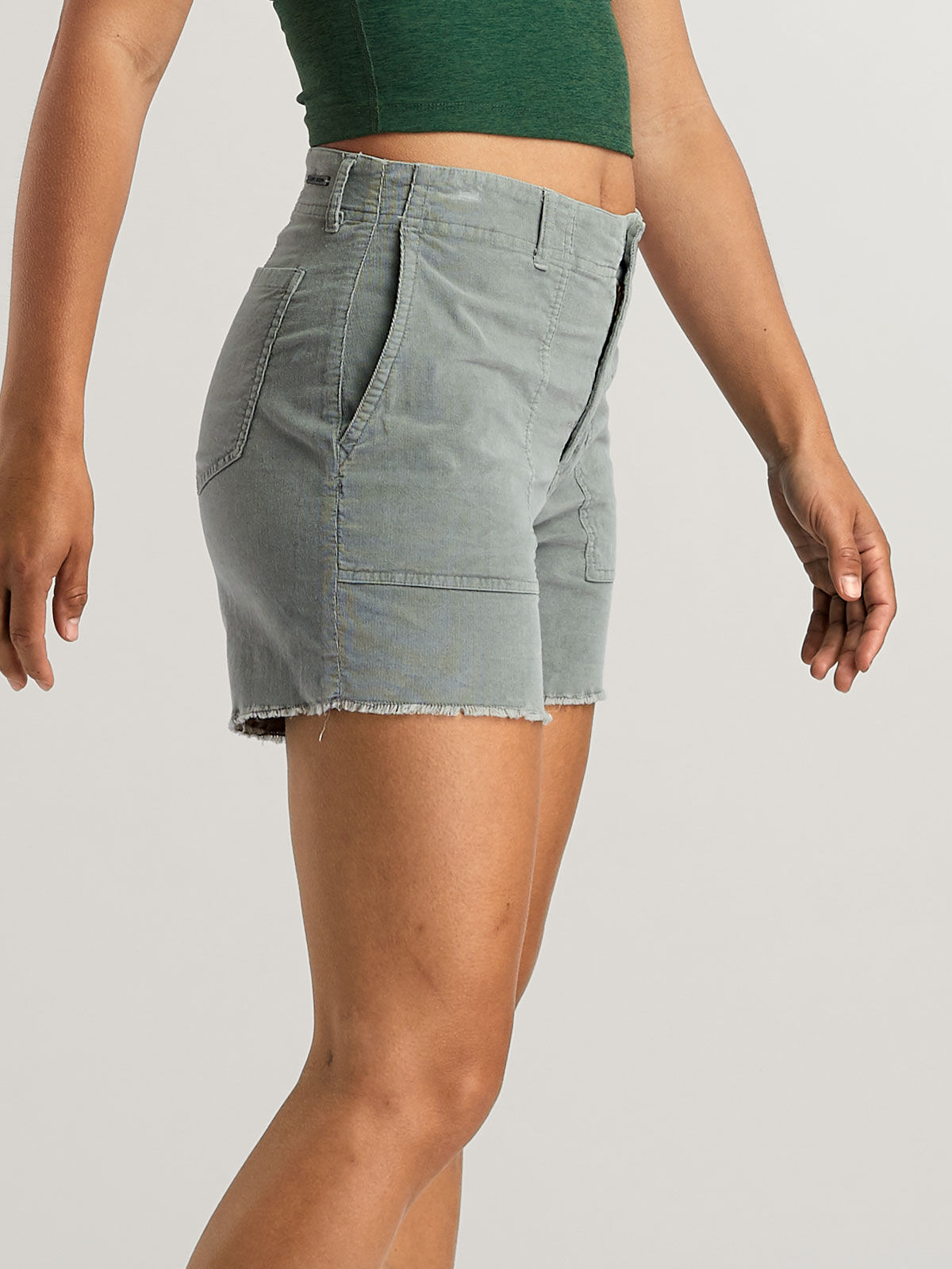 Women's Corduroy Shorts: Corey Butter 4