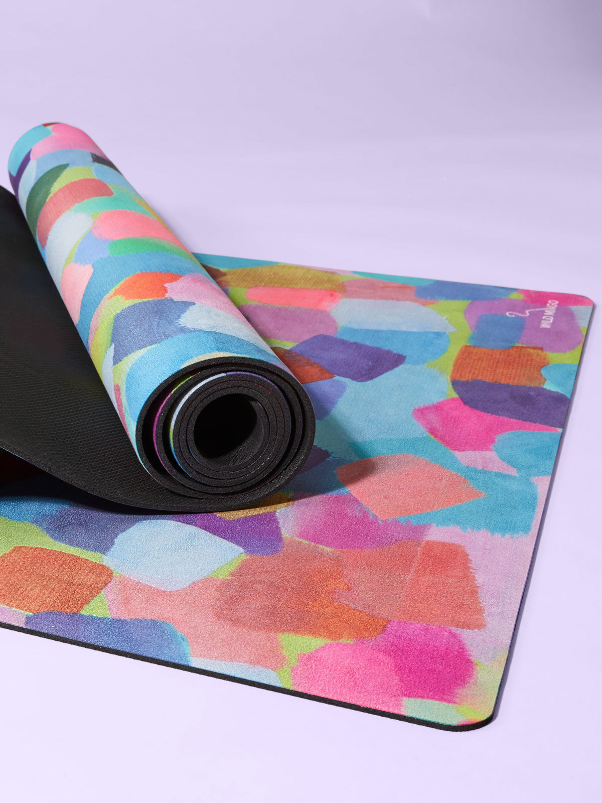 Colorful yoga mat on sale