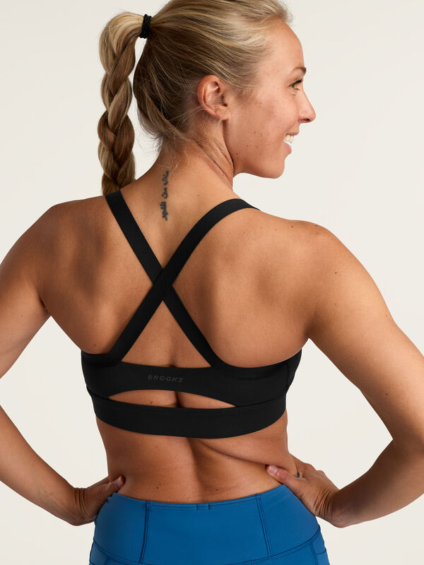 Starting Block Strappy Sports Bra Running Support