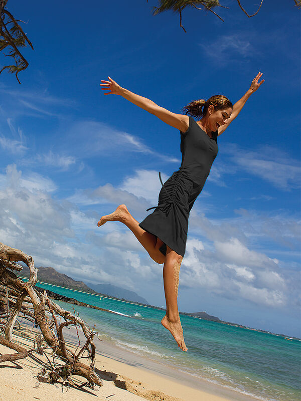 Drench Midi Dress, , model