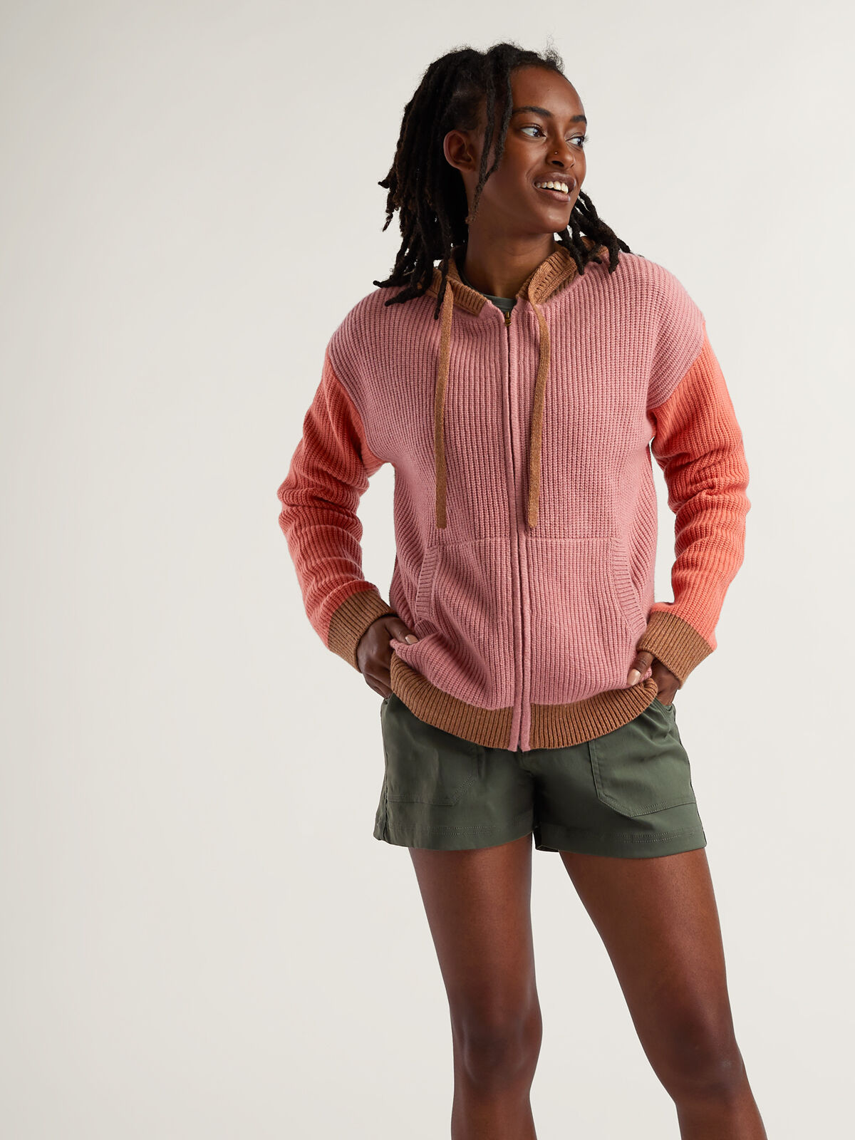 Women's Full Zip Merino Wool Sweater: Equinox | Title Nine