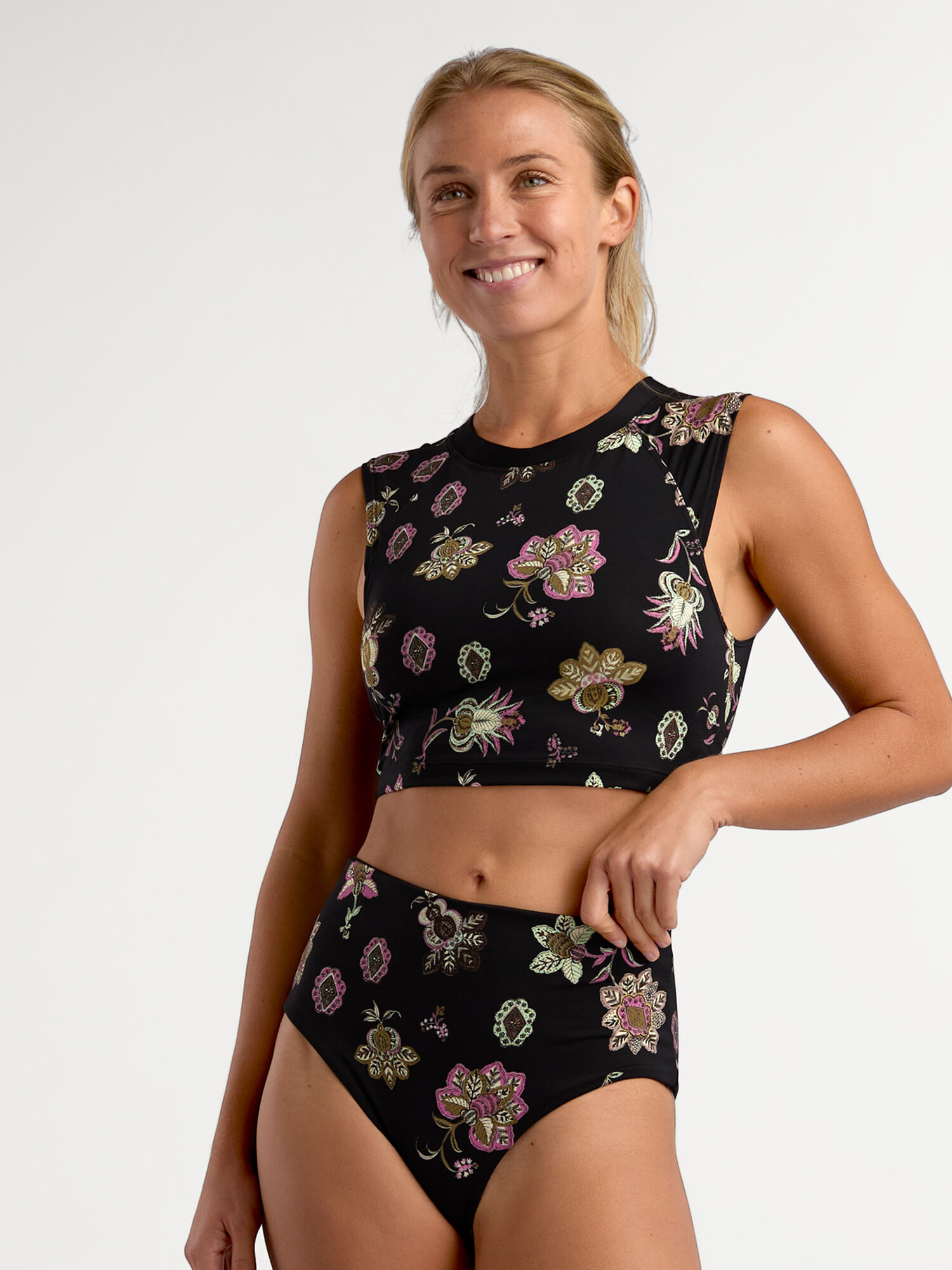 Shoreline Long Line Bikini Top - Solstice, , original