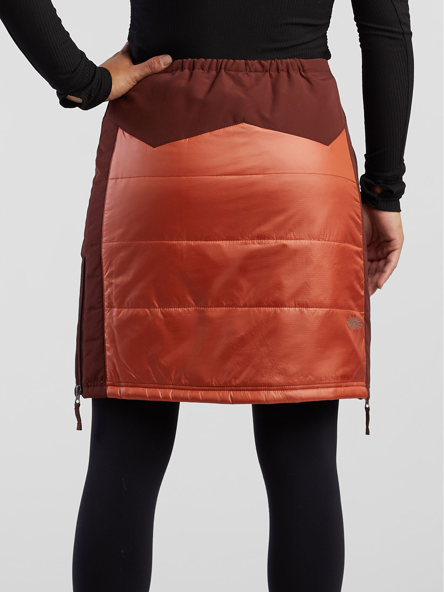 Bun Warmer Quilted Midi Skirt, , original