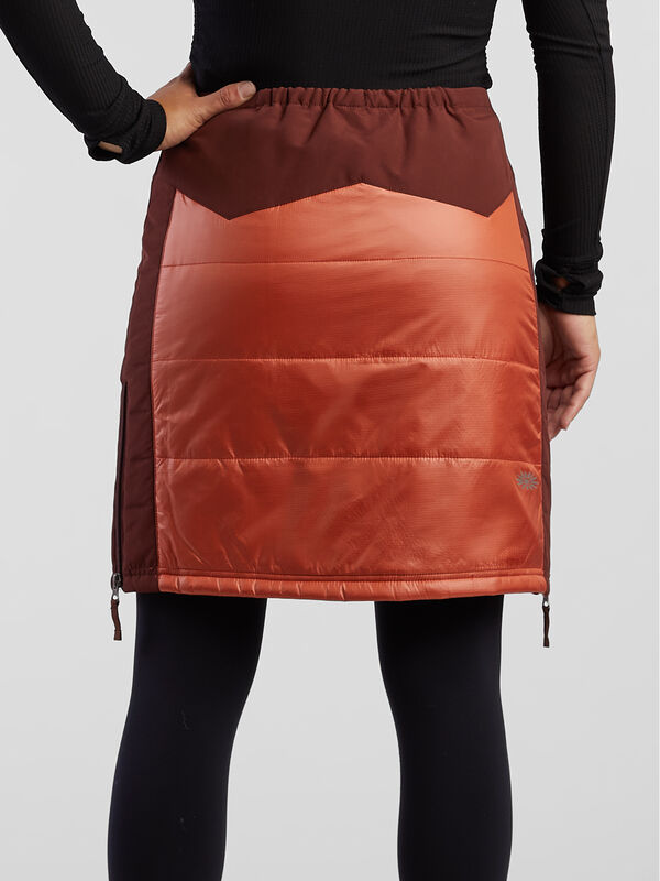 Bun Warmer Quilted Midi Skirt, , original