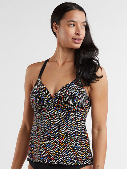 Metis Underwire Tankini Top - Bodega, , original