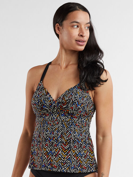 Metis Underwire Tankini Top - Bodega, , original