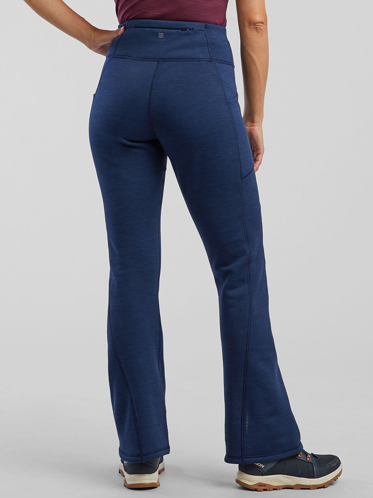 Fleece Lined Bootcut Pants Crash Polartec