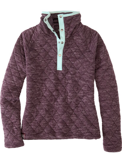 Power Up Quilted Snap Pullover, , original