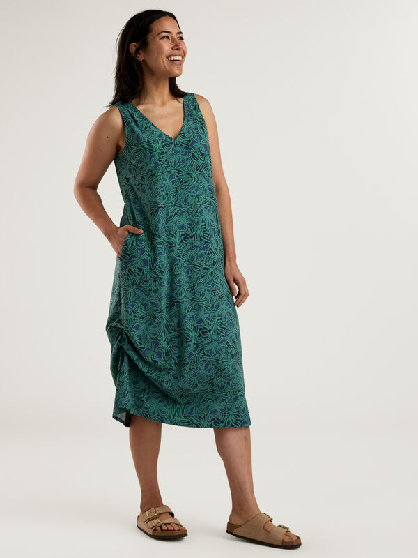 knee length dresses for ladies Pink Noir Empire Midi Length Dress by Nine Lives Bazaar US 2 / aus 6