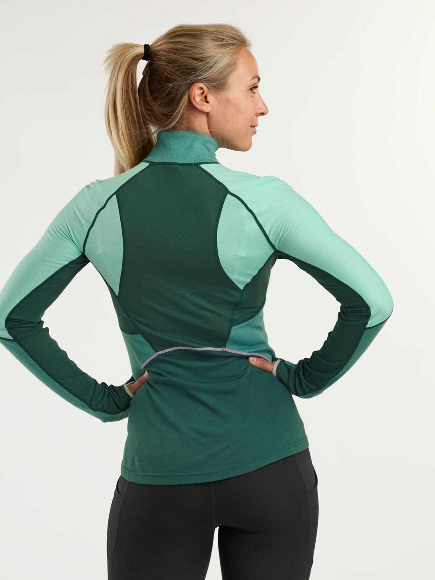 Alma Half Zip Long Sleeve, , original