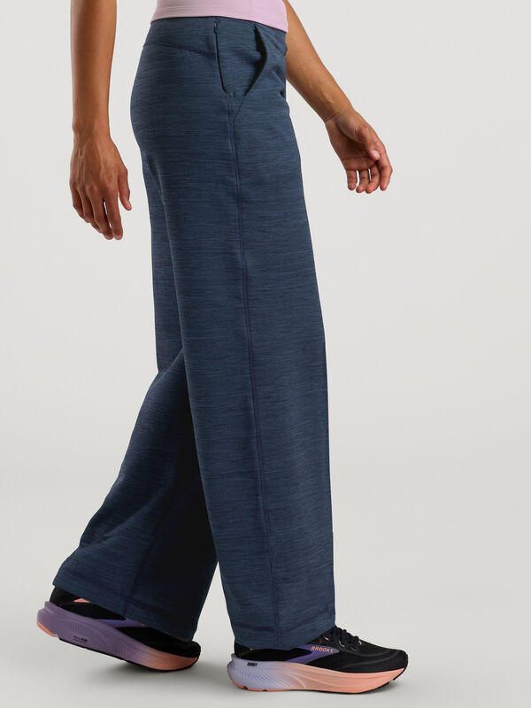 Crash Fleece Lined Wide Leg Pants - Petite, , original