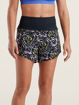 Oiselle High Waist 4" Obsession Running Shorts