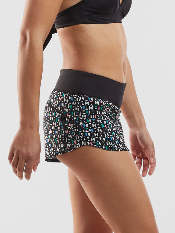 Wahine Swim Shorts - Wild Waves, , original