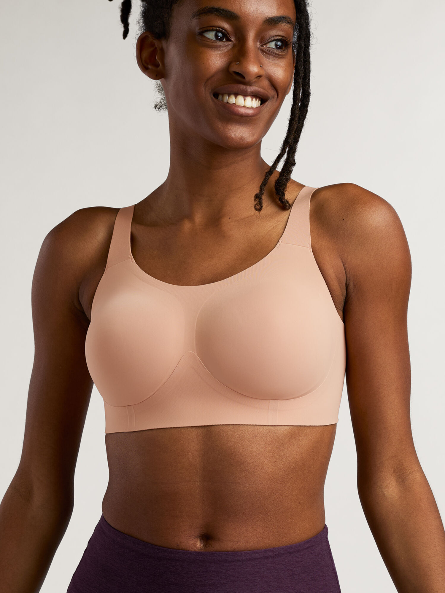 Structured Scoop Bra, , original
