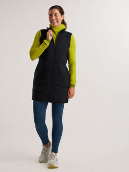 Women&rsquo;s Lightweight Quilted Vest Dress Pinyon