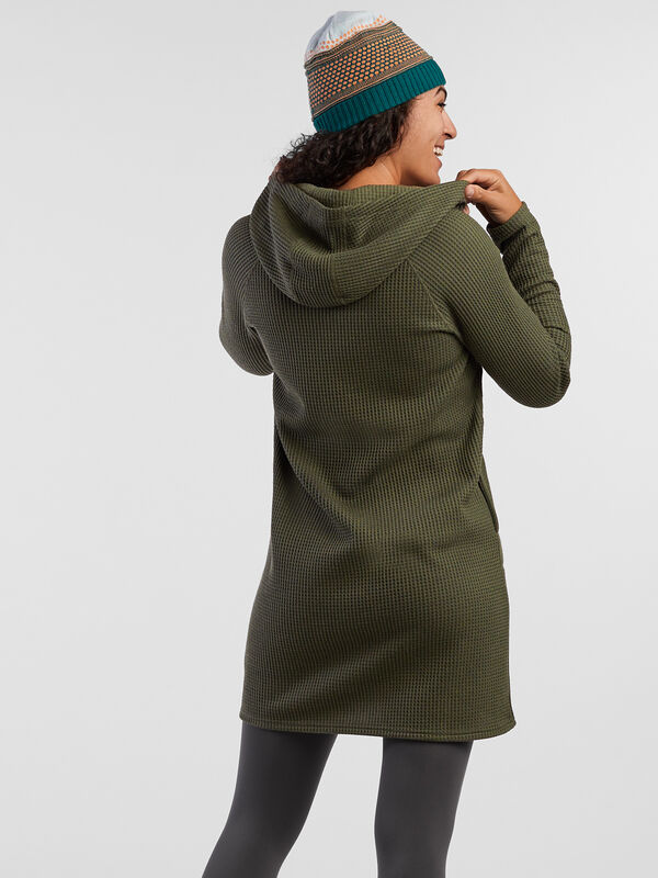 Bitterroot Waffle Hoodie Dress, , original