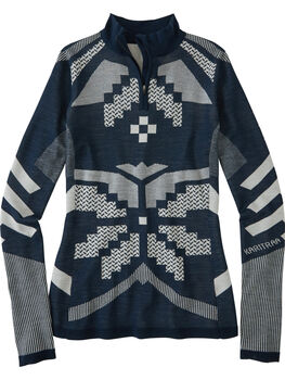 Kari Traa Women's 1/4 Zip Base Layer: Faith