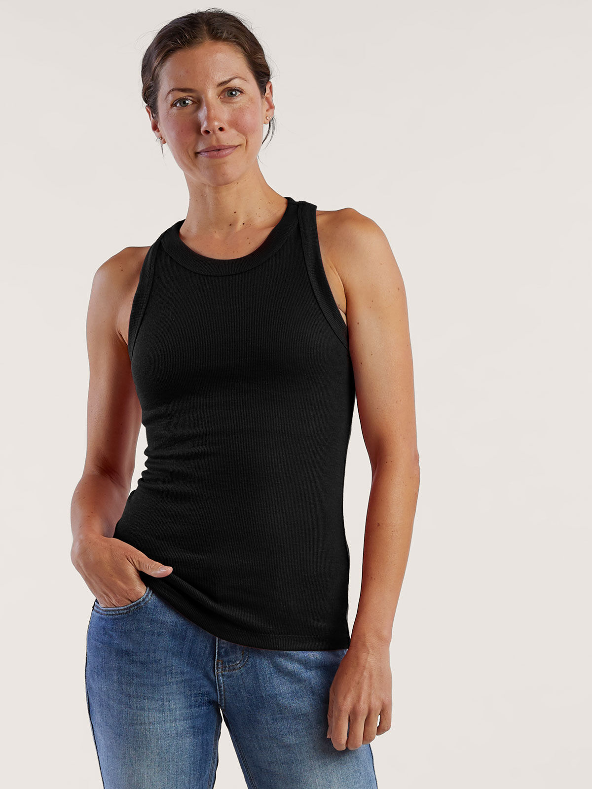 Ribbed Tank Top Women's: Headlands