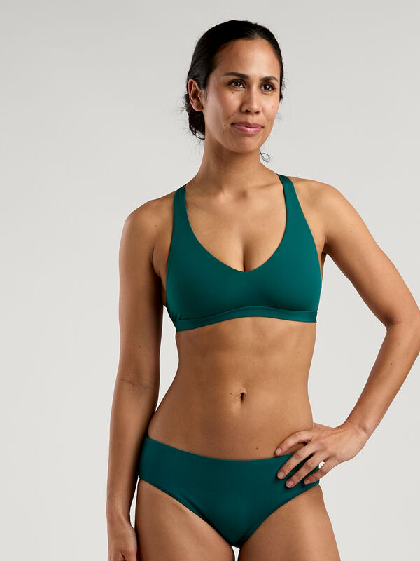 Flip Turn Bikini Top &ndash; Sport Lap Swim Bikini Top