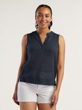 Moorea Gauze Sleeveless Top