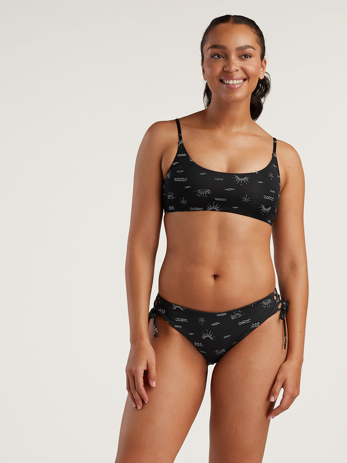Sporty Bikini Top: Escondido - Fiesta Key | Title Nine