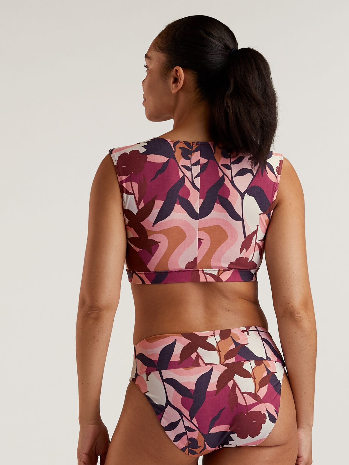 Back Coverage Bikini Top: Whitecap - Laurel Canyon