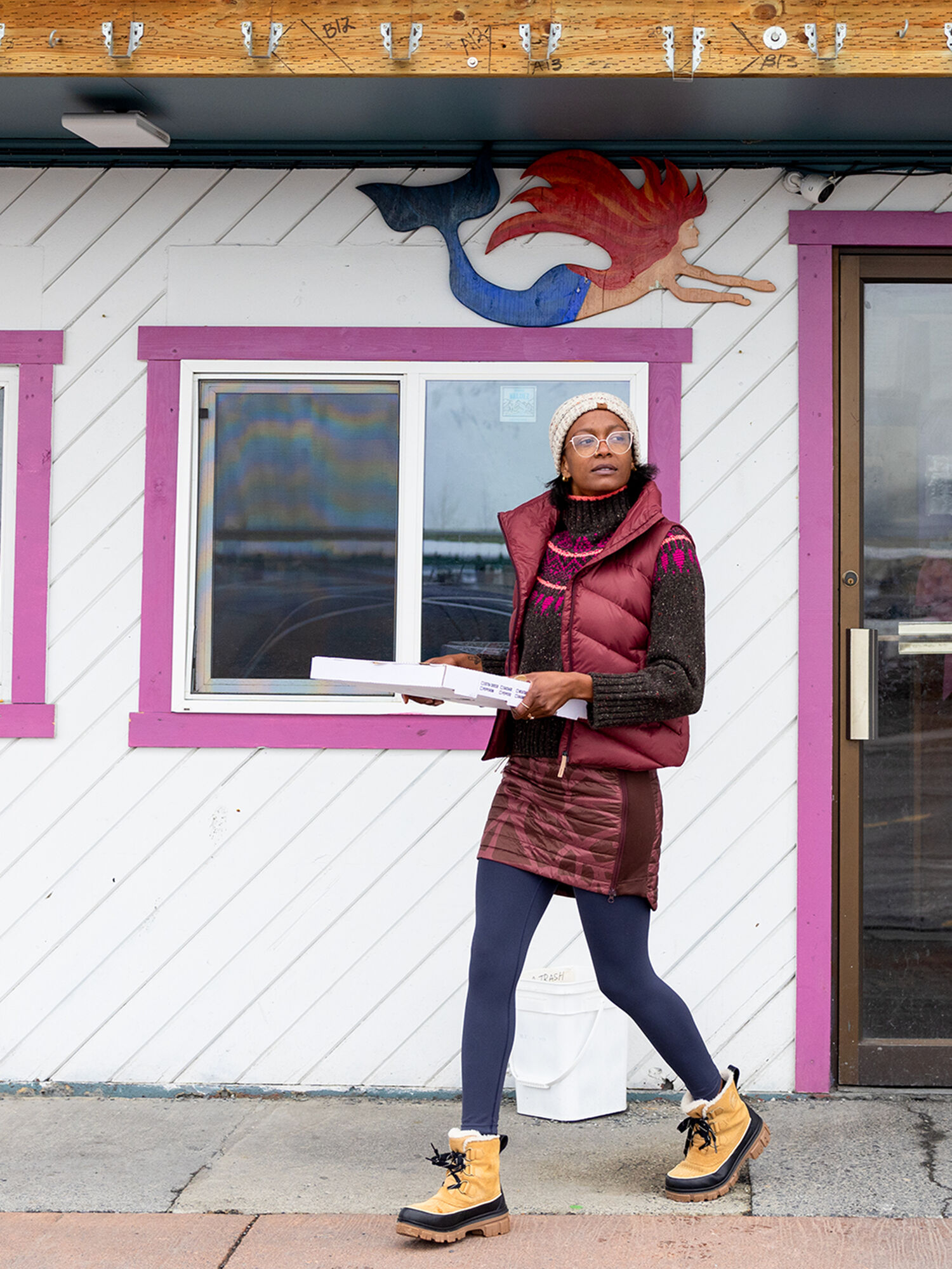 Papluma Puffer Vest, , model