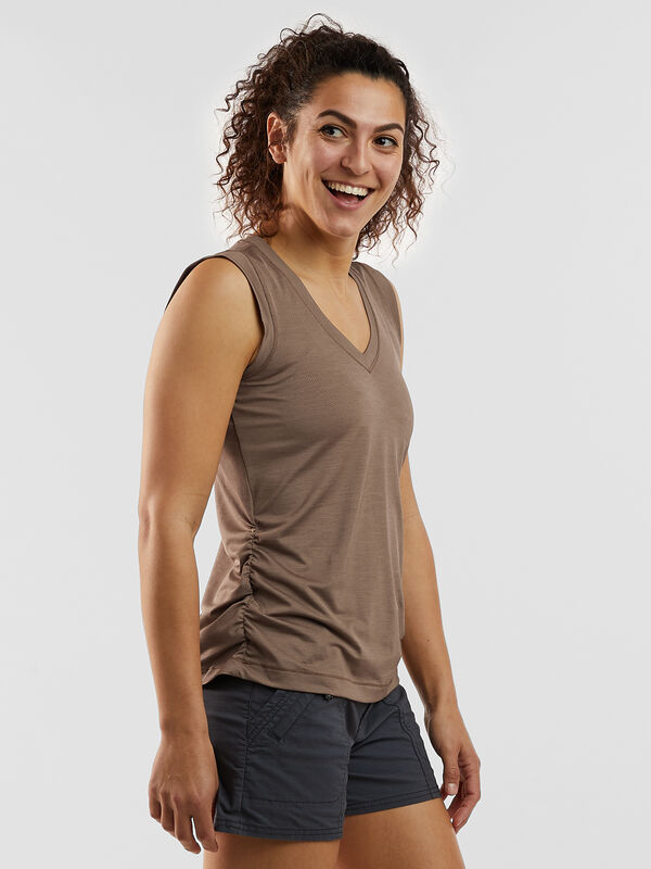 Solar Flair V Neck Tank Top, , original