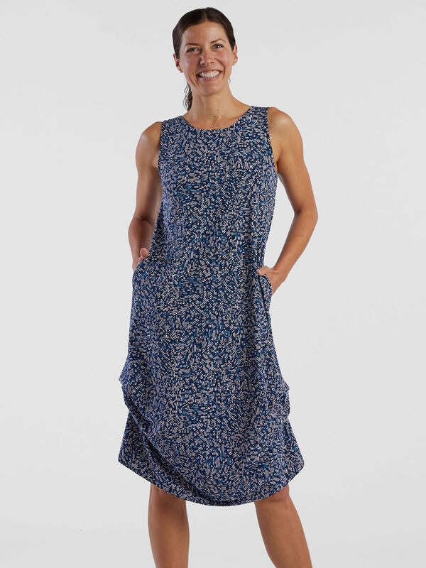Round Trip Midi Dress - Stonehenge, , original