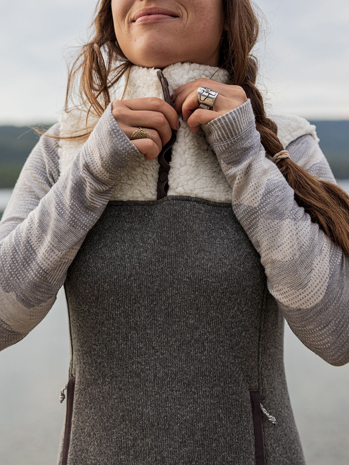 Dress Vest Fleece Callitrix | Title Nine