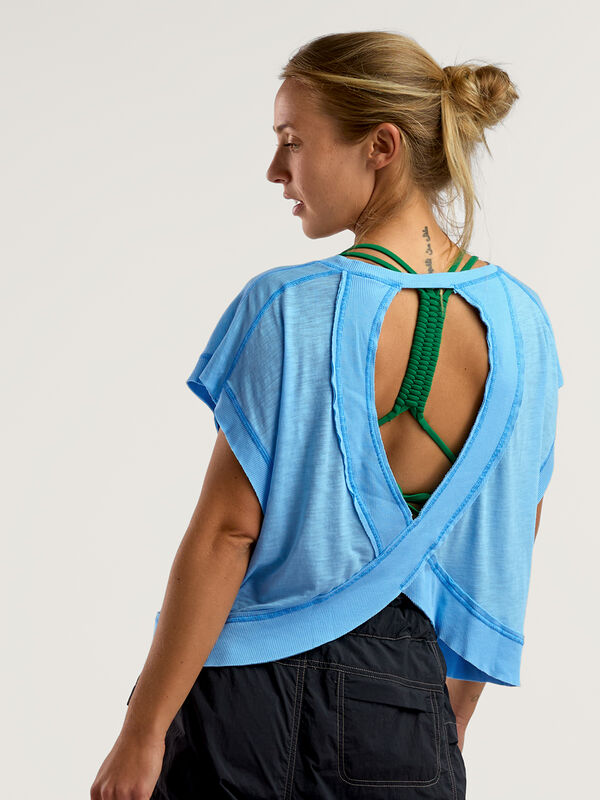 My Time Tee &ndash; Cropped Workout Top by Free People Movement