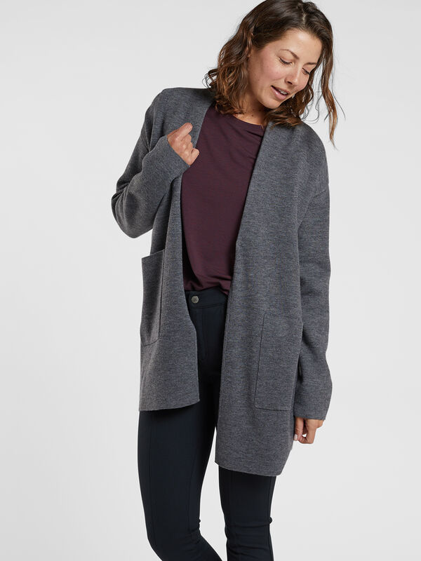 Svelte Open Front Cardigan, , model
