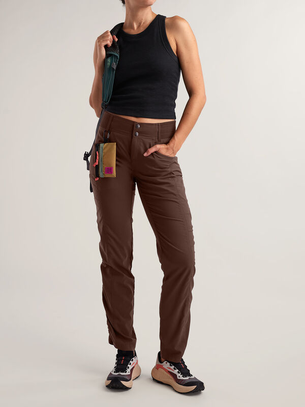 Hiking Pants Women: Recycled Clamber 35" inseam