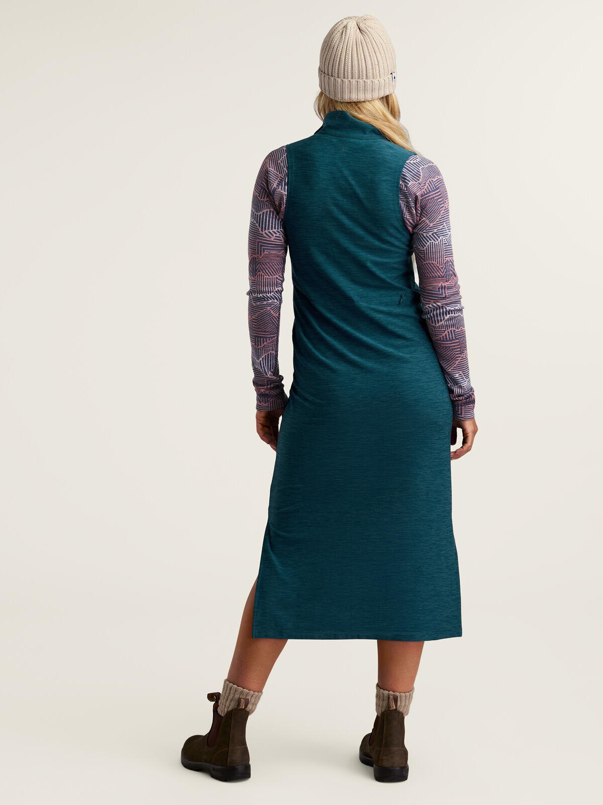 Women's Tica Midi Dress with 1/4 Zip | Title Nine