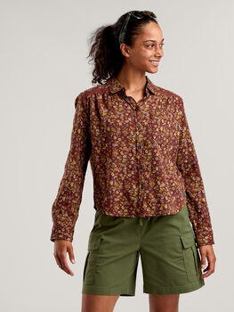 Toad&Co Printitude Organic Cotton Long Sleeve Shirt